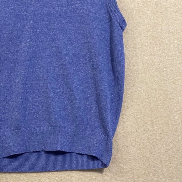 Daniel Cremieux Sweater Vest Men's Medium Blue Signature Collection - Picture 4 of 10